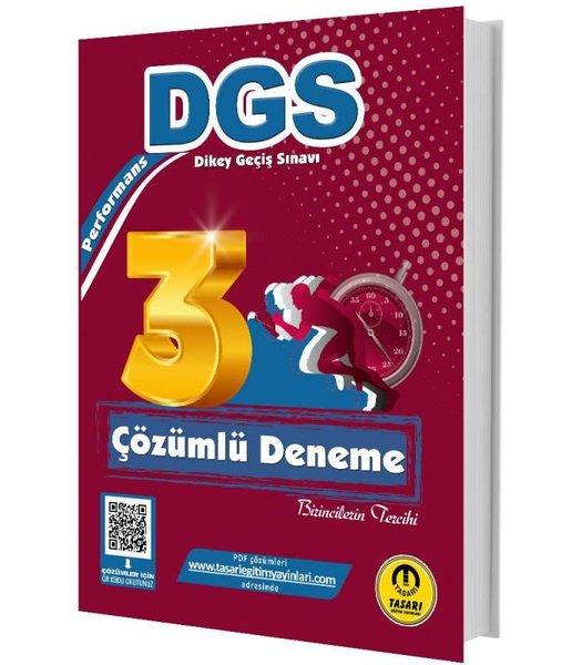 2025 DGS Performans Çözümlü 3 Deneme | Tasarı Akademi (İnce Kapak) - Resim 1