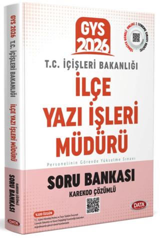 T.C. İçişleri Bakanlığı İlçe Yazı İşleri Müdürü GYS Soru Bankası - Karekod Çözümlü