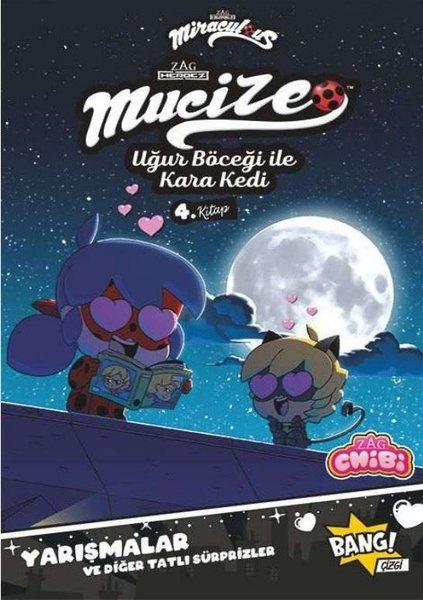 Mucize: Uğur Böceği İle Kara Kedi Chibi 4. Kitap | Komik Şeyler (İnce Kapak) - Resim 1