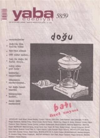 Yaba Edebiyat Dergisi Sayı: 58-59 Doğu-Batı Özel Sayısı | Yaba Dergisi Yayınları (Ciltsiz) - Resim 1