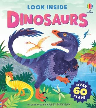 Look Inside Dinosaurs | Usborne (Ciltli) - Resim 1