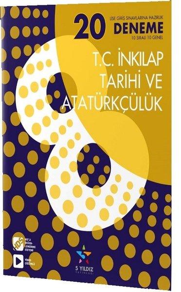 8.Sınıf LGS Din Kültürü ve Ahlak Bilgisi 20'li Deneme | 5 Yıldız Yayınları (İnce Kapak) - Resim 1
