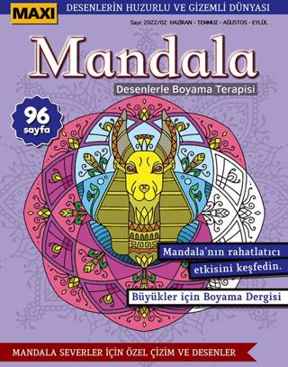 Maxi Mandala Desenlerle Boyama Terapisi 7 | Maxi Yayıncılık (Ciltsiz) - Resim 1