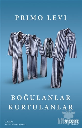 Boğulanlar Kurtulanlar - Primo Levi kitap kapağı