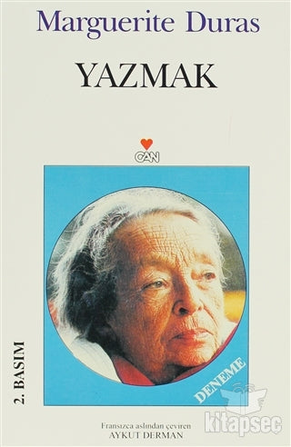 Yazmak - Marguerite Duras kitap kapağı