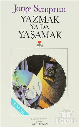 Yazmak ya da Yaşamak - Jorge Semprun kitap kapağı