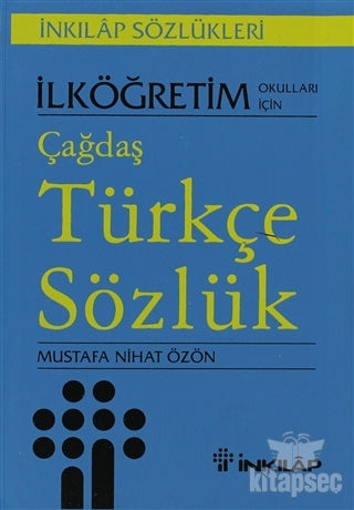 Çağdaş Türkçe Sözlük İnkılap Kitabevi - Gençlik Kitapları - Mustafa Nihad Özön kitap kapağı