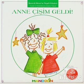 Kıvırcık Kiraz 1. Kitap: Anne Çişim Geldi Mandolin Yayınları - İmren Tübcil kitap kapağı