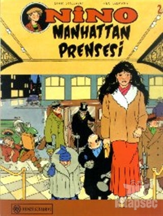 Nino Manhattan Prensesi - Dirk Stallaert kitap kapağı