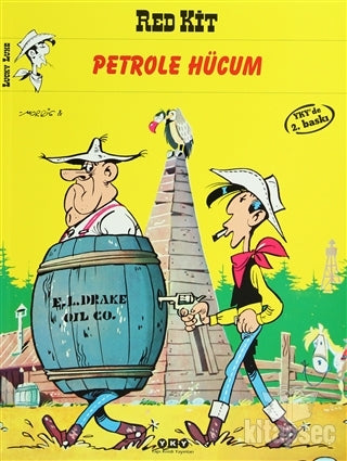 Red Kit Sayı: 20 Petrole Hücum - Morris kitap kapağı