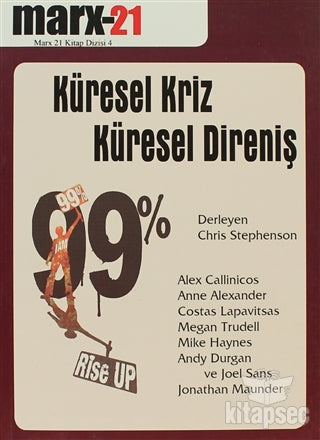 Küresel Kriz Küresel Direniş - Chris Stephenson kitap kapağı