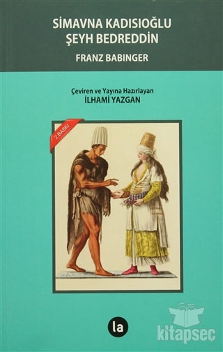 Simavna Kadısıoğlu Şeyh Bedreddin - Franz Babinger kitap kapağı