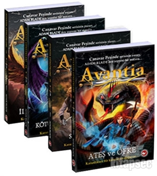 Avantia Günlükleri Seti - 4 Kitap Takım - Adam Blade kitap kapağı