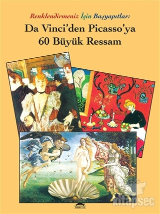 Da Vinci Picasso'ya 60 Büyük Ressam - Bilge Ulusman kitap kapağı