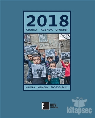 2018 Ajanda / Hafıza (Türkçe-İngilizce-Ermenice) - Kolektif kitap kapağı