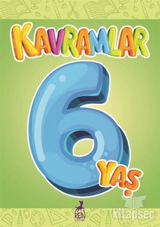 Kavramlar 6 Yaş Ren Kitap - Kolektif kitap kapağı