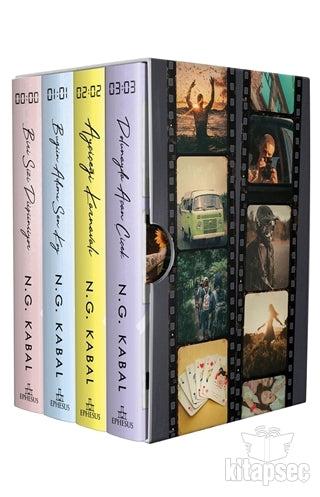 Gençlik Serüveni Serisi Set 4 Kitap - N. G. Kabal kitap kapağı
