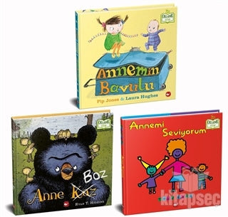 Annemi Seviyorum Set - Organik (3 Kitap Takım) - Pip Jones kitap kapağı