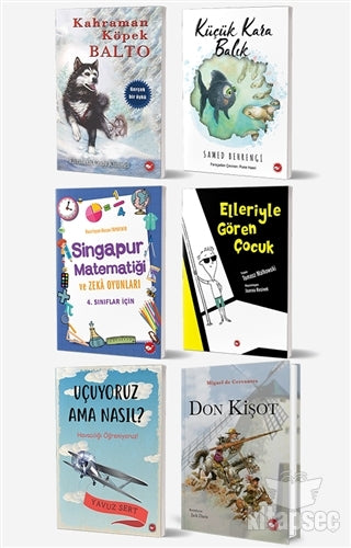 Okullarda Okutulan 4. Sınıf Kitap Seti (6 Kitap Takım) - Elizabeth Cody Kimmel kitap kapağı
