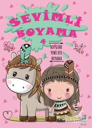 Olimpos Çocuk Sevimli Boyama - 4 - Kolektif kitap kapağı
