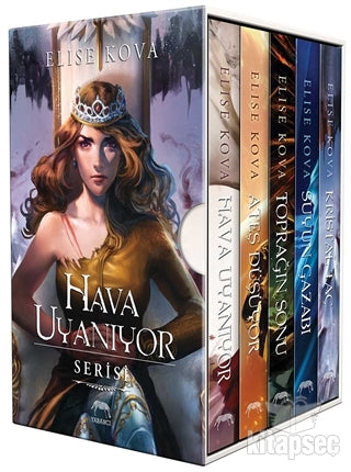 Hava Uyanıyor Serisi Kutulu Set - Elise Kova kitap kapağı