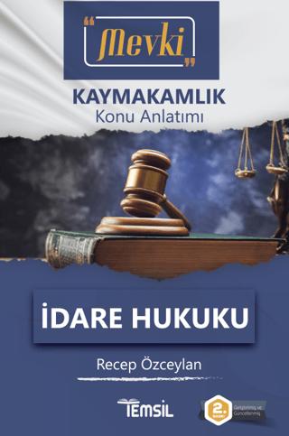 Mevki İdare Hukuku Kaymakamlık Konu Anlatımı | Temsil Kitap (Ciltsiz) - Resim 1