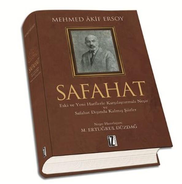 Safahat | İz Yayıncılık - M. Ertuğrul Düzdağ Kitaplığı Dizisi (Ciltli) - Resim 1