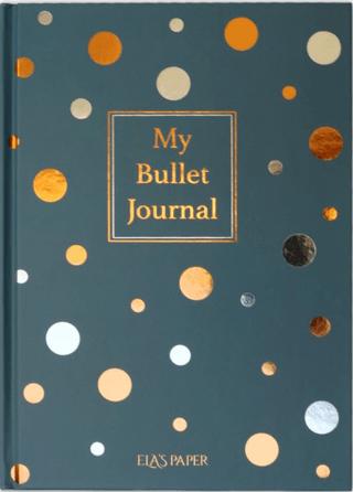 Bullet Journal - Confetti Mavi | Elaspaper (Ciltli) - Resim 1