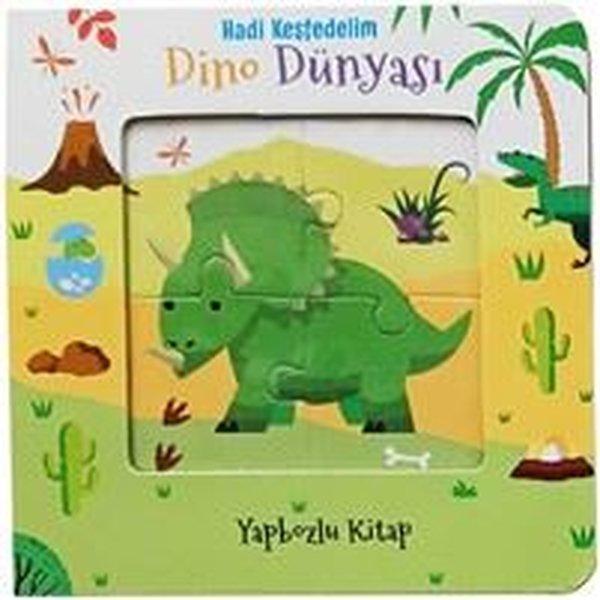 Hadi Keşfedelim - Dino Dünyası - Yapbozlu Kitap | Çiçek Yayıncılık (İnce Kapak) - Resim 1