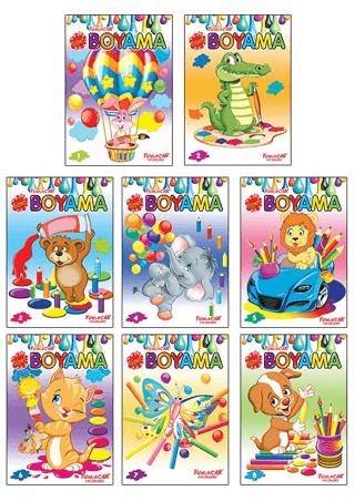 Süper Boyama (8 Kitap Takım)