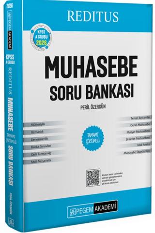 2026 KPSS A Grubu Reditus Muhasebe Tamamı Çözümlü Soru Bankası