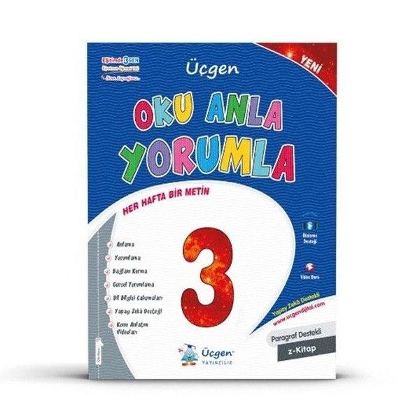 3. Sınıf Türkçe - Oku Anla Yorumla | Üçgen Yayıncılık (İnce Kapak) - Resim 1