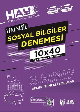 HAY 6. Sınıf Sosyal Bilgiler Branş Deneme