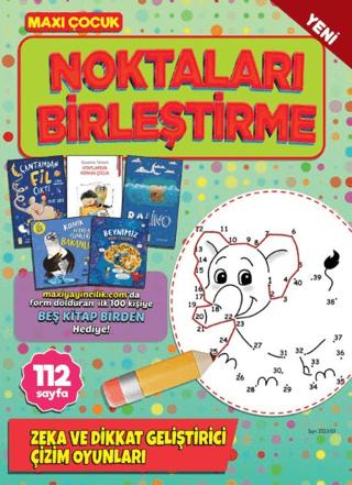 Maxi Çocuk Noktaları Birleştirme 2 | Maxi Yayıncılık (Ciltsiz) - Resim 1