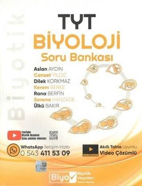 TYT Biyoloji Biyotik Soru Bankası | Biyotik Yayınları (İnce Kapak) - Resim 1