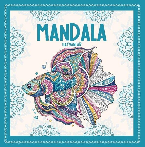 Mandala-Hayvanlar | Vivago Art (İnce Kapak) - Resim 1
