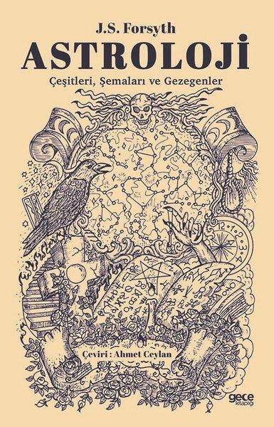 Astroloji: Çeşitleri Şemaları ve Gezegenler | Gece Kitaplığı (İnce Kapak) - Resim 1