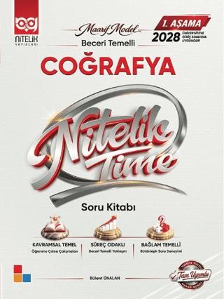 2028 1. Aşama Maarif Modeli Beceri Temelli Coğrafya Soru Kitabı | Nitelik Yayınları (Ciltsiz) - Resim 1