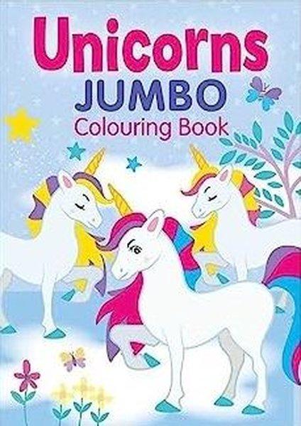 Unicorns Jumbo Col. Book | Alligator Products Limited (İnce Kapak) - Resim 1
