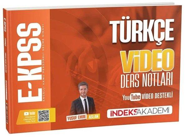 2026 EKPSS Türkçe Video Ders Notları | İndeks Akademi (İnce Kapak) - Resim 1