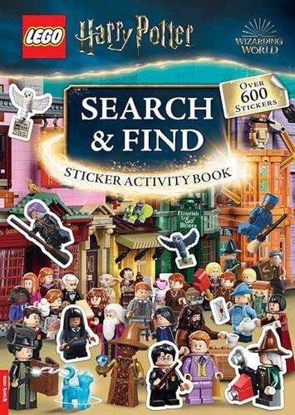 LEGO Harry Potter Search & Find Sticker Activity Book | Michael O'Mara Books Ltd (İnce Kapak) - Resim 1