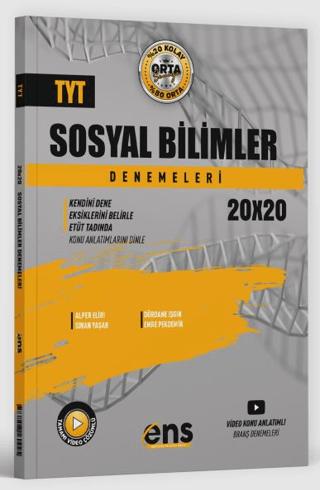 TYT Sosyal Bilimler 20li Deneme | ENS Yayınları (Ciltsiz) - Resim 1