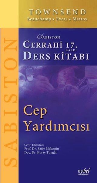 Sabiston - Cerrahi Ders Kitabı - Cep Yardımcısı | Nobel Tıp Kitabevleri (İnce Kapak) - Resim 1