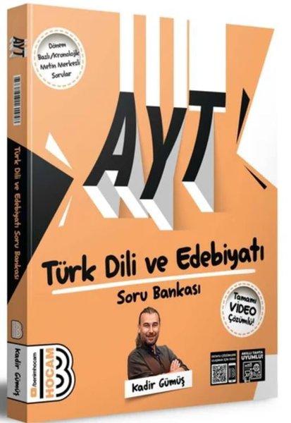 2023 AYT Türk Dili ve Edebiyatı Tamamı Video Çözümlü Soru Bankası | Benim Hocam Yayınları (İnce Kapak) - Resim 1