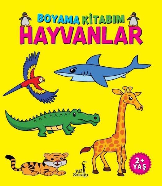 Hayvanlar - Boyama Kitabım 2+ Yaş | Pal Sokağı (İnce Kapak) - Resim 1