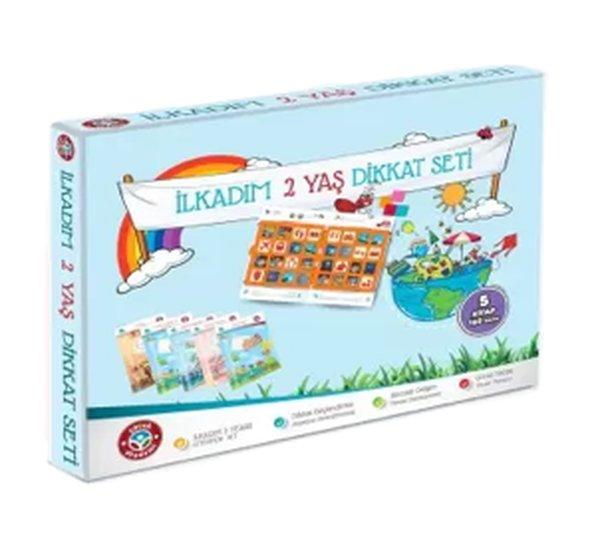 Çocuk Akademi İlkadım 2 yaş Dikkat Seti | Çocuk Akademi Yayınları (İnce Kapak) - Resim 1