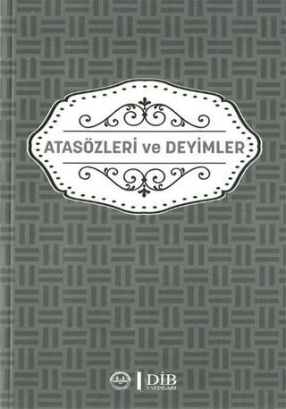 Atasözleri ve Deyimler | Diyanet İşleri Başkanlığı (Ciltsiz) - Resim 1