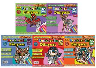 Maxi Renklerin Dünyası 5'li Set | Maxi Yayıncılık (Ciltsiz) - Resim 1