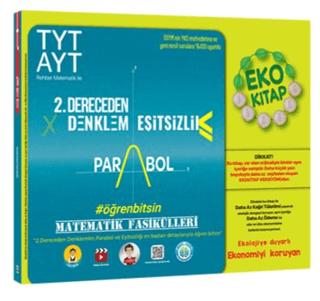 TYT AYT Matematik Fasikülleri - İkinci Dereceden Denklemler - Parabol - Eşitsizlikler Eko | Tonguç Akademi (Ciltsiz) - Resim 1