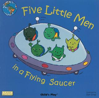 Five Little Men in a Flying Saucer | Child's Play (Ciltsiz) - Resim 1